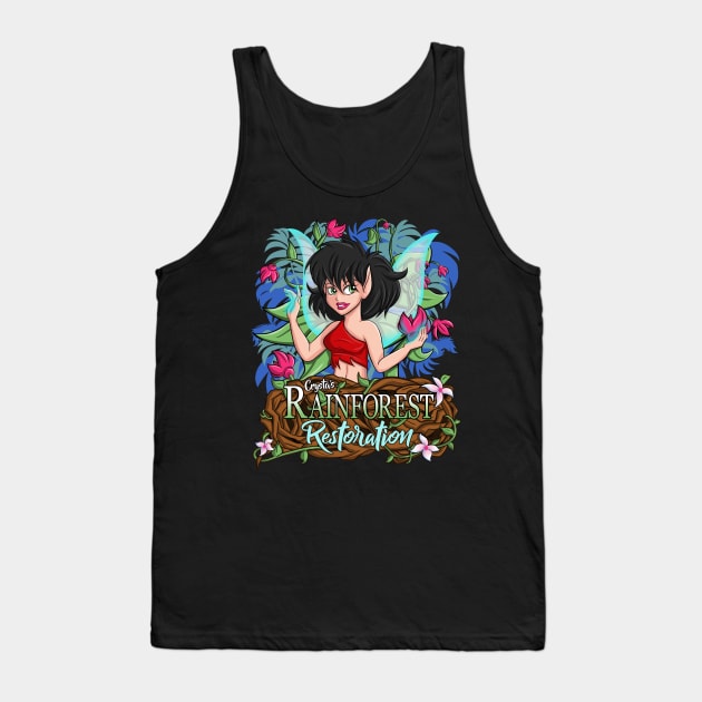 Rainforest Restoration Tank Top by kalgado